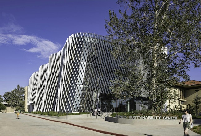 CannonDesign's Yazdani Studio designed The Resnick Sustainability Center at Caltech, which connects researchers, students, and industry in the pursuit of breakthrough climate science.