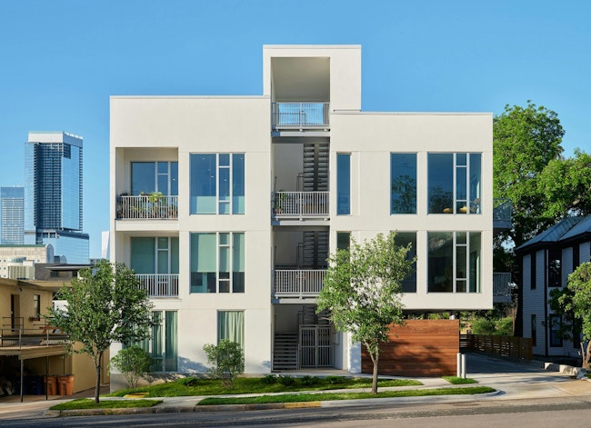 Ashram Multifamily, Austin, Texas. Photo © Casey Woods
