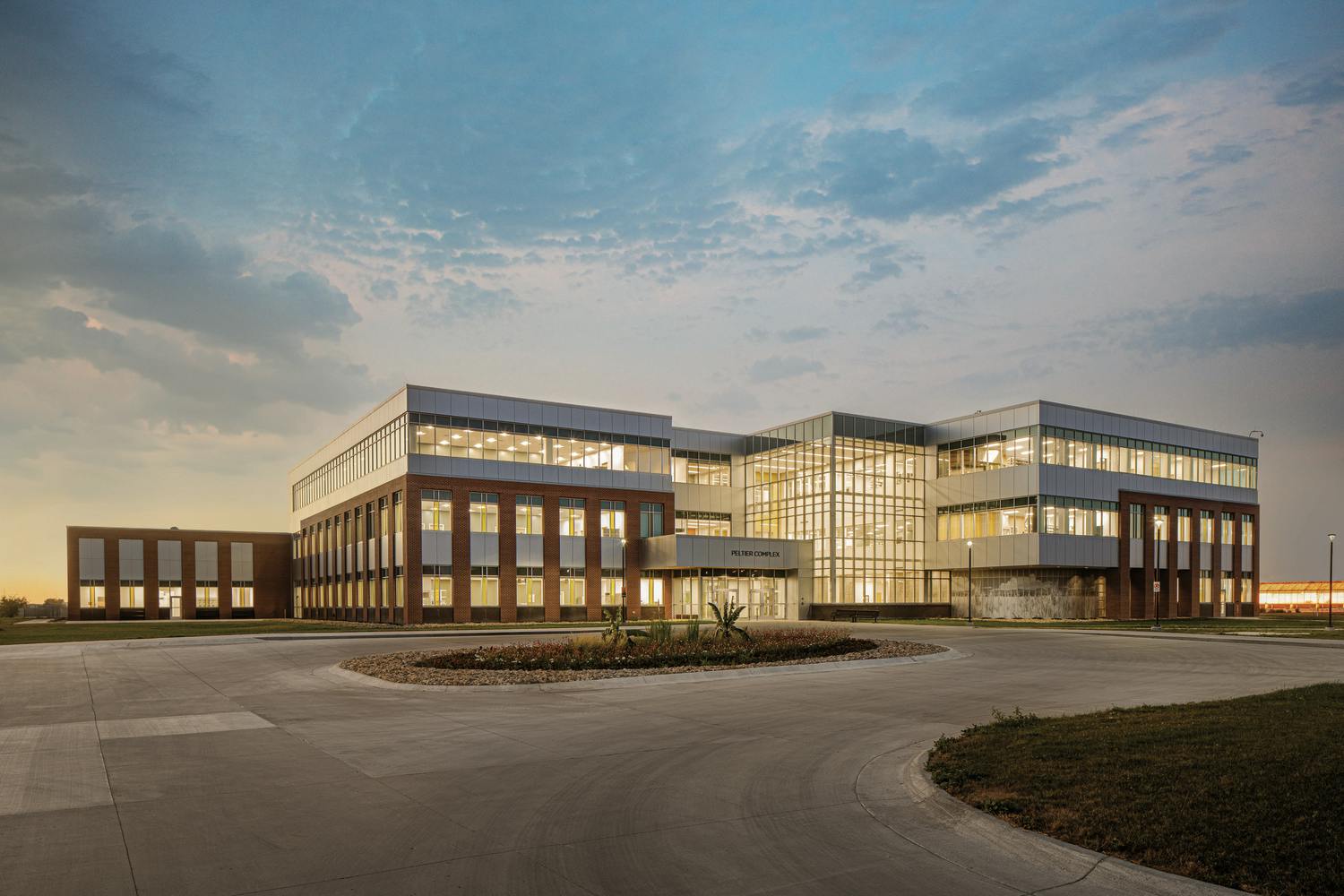 North Dakota State University - Peltier Complex, Fargo, N.D. The complex brings together NDSU&rsquo;s food science, meat science, and cereal science laboratories along with the Northern Crops Institute