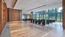Rentable performance and lecture spaces with views to the community at the Morven Museum & Garden. Photo courtesy GWWO Rentable performance and lecture spaces with views to the community at the Morven Museum & Garden. Photo courtesy GWWO