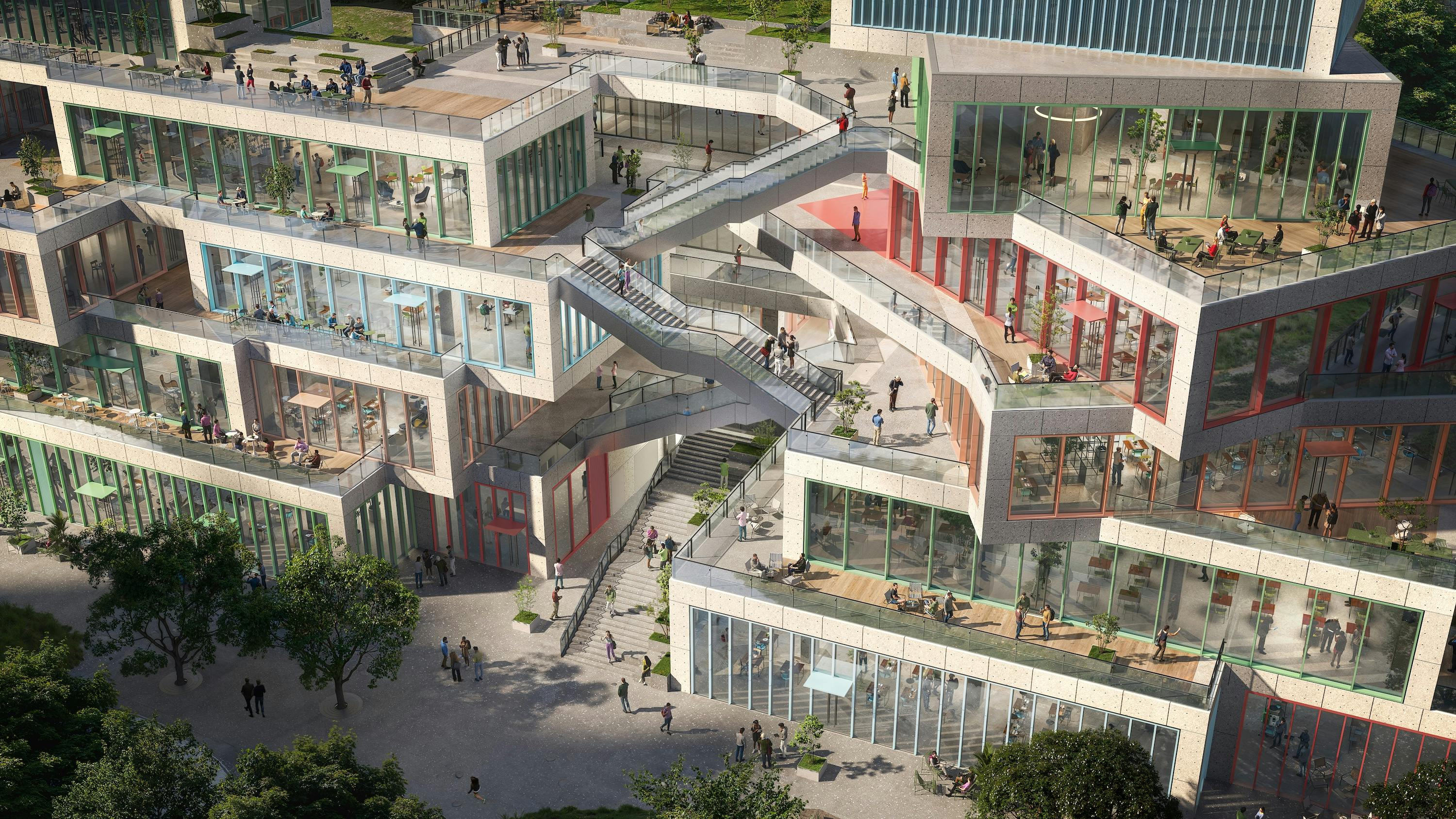 LuLa Light Mall, Chengdu, China. Image: &copy; MVRDV