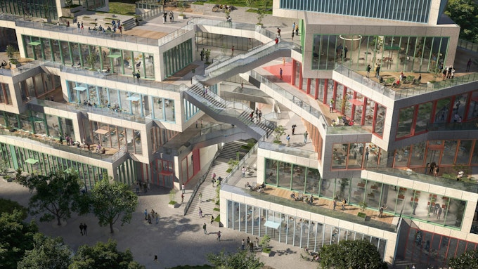 LuLa Light Mall, Chengdu, China. Image: © MVRDV