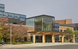 Innovation Village at Fanshawe College, London, Ontario, Canada, designed by Diamond Schmitt. Photo credit: Tom Arban Photography Inc., courtesy Diamond Schmitt Innovation Village at Fanshawe College, London, Ontario, Canada, designed by Diamond Schmitt. Photo credit: Tom Arban Photography Inc., courtesy Diamond Schmitt