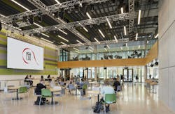 Innovation Village at Fanshawe College, London, Ontario, Canada, designed by Diamond Schmitt. Photo credit: Tom Arban Photography Inc., courtesy Diamond Schmitt Innovation Village at Fanshawe College, London, Ontario, Canada, designed by Diamond Schmitt. Photo credit: Tom Arban Photography Inc., courtesy Diamond Schmitt