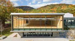 Recreation and Wellness Center at Quinnipiac University. Photo courtesy Buro Happold