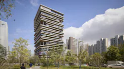 WeBank Headquarters, Shenzhen, China. Photo: Dave Burk © SOM