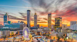 Atlanta, Georgia, USA downtown skyline.
