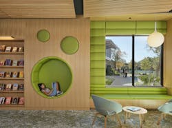 Cedar Park Public Library, Cedar Park, Texas. Photo: Robert Gomez, courtesy Lake Flato Cedar Park Public Library, Cedar Park, Texas. Photo: Robert Gomez, courtesy Lake Flato