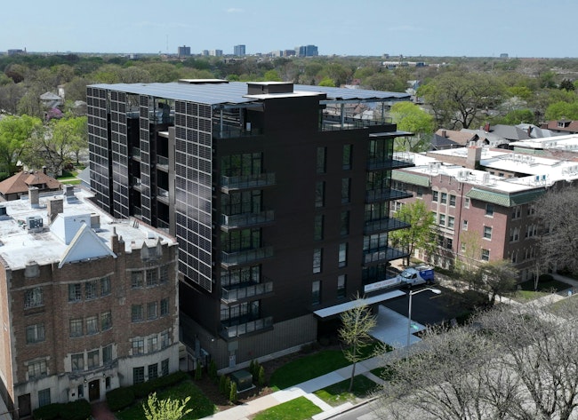 The Pierce at 7 Van Buren, Oak Park, Ill. Photo courtesy Oak Park Residence Corporation
