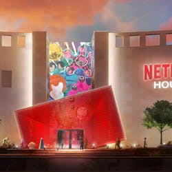 Netflix House, King of Prussia Mall. Rendering courtesy Netflix Netflix House, King of Prussia Mall. Rendering courtesy Netflix