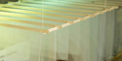 Using simple materials—fabric panels and dynamic lighting—we created two temporary sensory installations intended to spark a mental shift through 'spatial nudges.' Photo courtesy NBBJ Using simple materials—fabric panels and dynamic lighting—we created two temporary sensory installations intended to spark a mental shift through 'spatial nudges.' Photo courtesy NBBJ