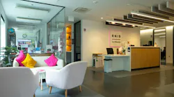 Our team advised on RNIB’s Grimaldi building, which has a sensory garden outside, and zoned areas inside for quieter and collaborative work, as well as a serenity room for recovery from stress or sensory overload