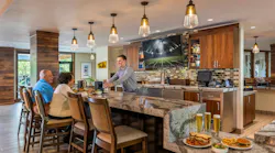 Modern senior living design for dining rooms