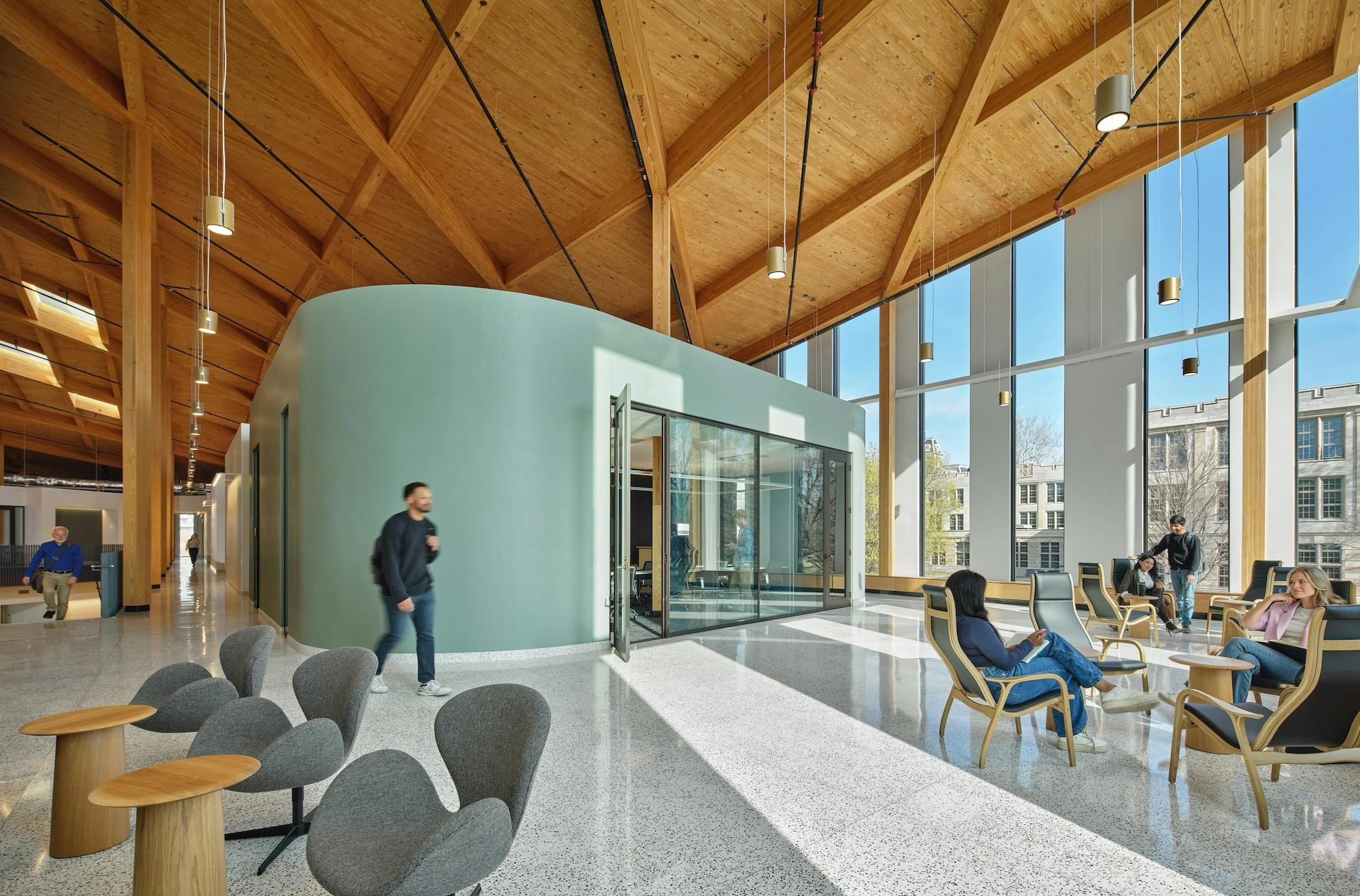 University of Arkansas Institute for Integrative and Innovation Research center, by HGA and Hufft. Photo: Michael Robinson