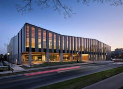University of Arkansas Institute for Integrative and Innovation Research center, by HGA and Hufft. Photo: Michael Robinson University of Arkansas Institute for Integrative and Innovation Research center, by HGA and Hufft. Photo: Michael Robinson