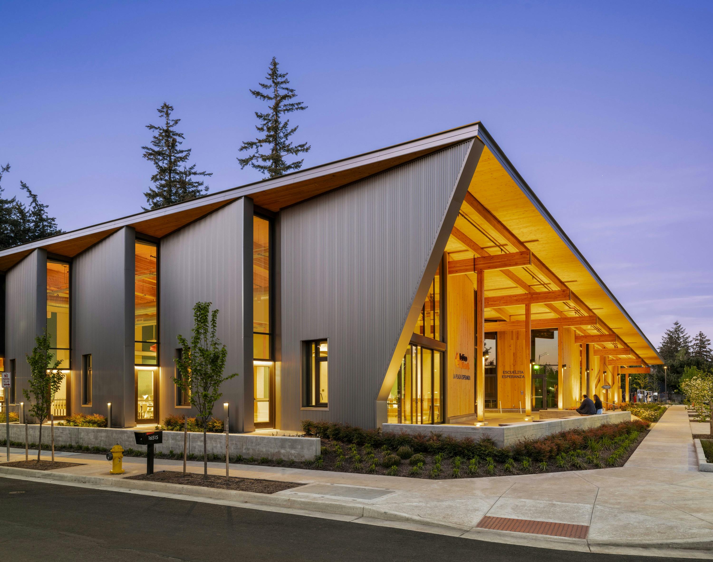 La Plaza Esperanza, Gresham, Ore., designed by ZGF Architects. Photo: Dan Cronin, courtesy ZGF