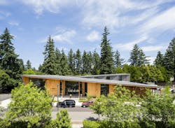 La Plaza Esperanza, Gresham, Ore., designed by ZGF Architects. Photo: Dan Cronin, courtesy ZGF La Plaza Esperanza, Gresham, Ore., designed by ZGF Architects. Photo: Dan Cronin, courtesy ZGF