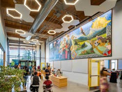 La Plaza Esperanza, Gresham, Ore., designed by ZGF Architects. Photo: Dan Cronin, courtesy ZGF La Plaza Esperanza, Gresham, Ore., designed by ZGF Architects. Photo: Dan Cronin, courtesy ZGF