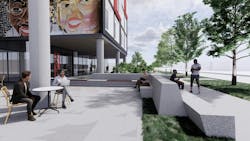 Rendering of Chicago's Largest Affordable Housing Community Built to Passive House Standards designed by Lamar Johnson Collaborative Rendering of Chicago's Largest Affordable Housing Community Built to Passive House Standards designed by Lamar Johnson Collaborative