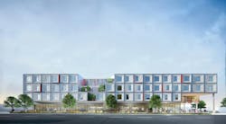 Rendering of Chicago's Largest Affordable Housing Community Built to Passive House Standards designed by Lamar Johnson Collaborative Rendering of Chicago's Largest Affordable Housing Community Built to Passive House Standards designed by Lamar Johnson Collaborative