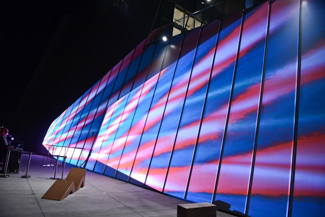 The outdoor space of the new Whitney Museum of American Art in New York has been wired to accommodate A/V presentations and other kinds of theatrical performances