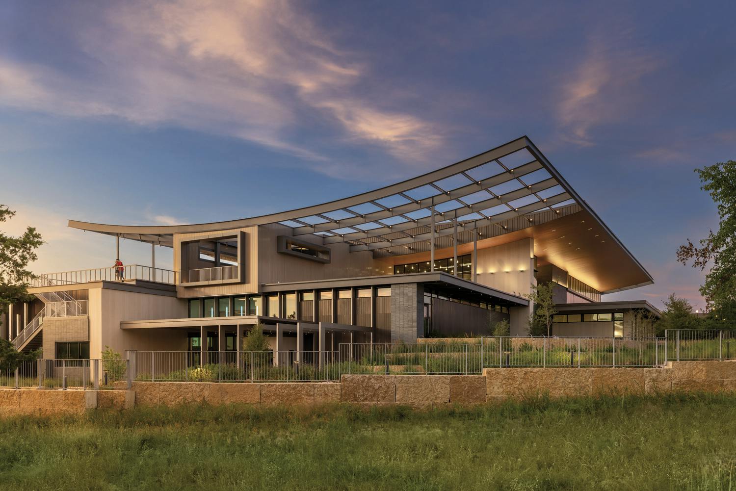 Traphene Hickman Library in Cedar Hill. Photo: Tarick Foteh Photography, courtesy PGAL