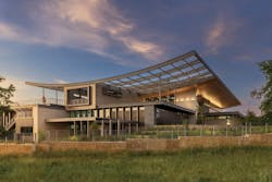 Traphene Hickman Library in Cedar Hill. Photo: Tarick Foteh Photography, courtesy PGAL Traphene Hickman Library in Cedar Hill. Photo: Tarick Foteh Photography, courtesy PGAL