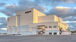 100,000-sf Amazon Kuiper Payload Processing Facility at Kennedy Space Center, Cape Canaveral, Fla., Photo courtesy BRPH and Amazon 100,000-sf Amazon Kuiper Payload Processing Facility at Kennedy Space Center, Cape Canaveral, Fla., Photo courtesy BRPH and Amazon