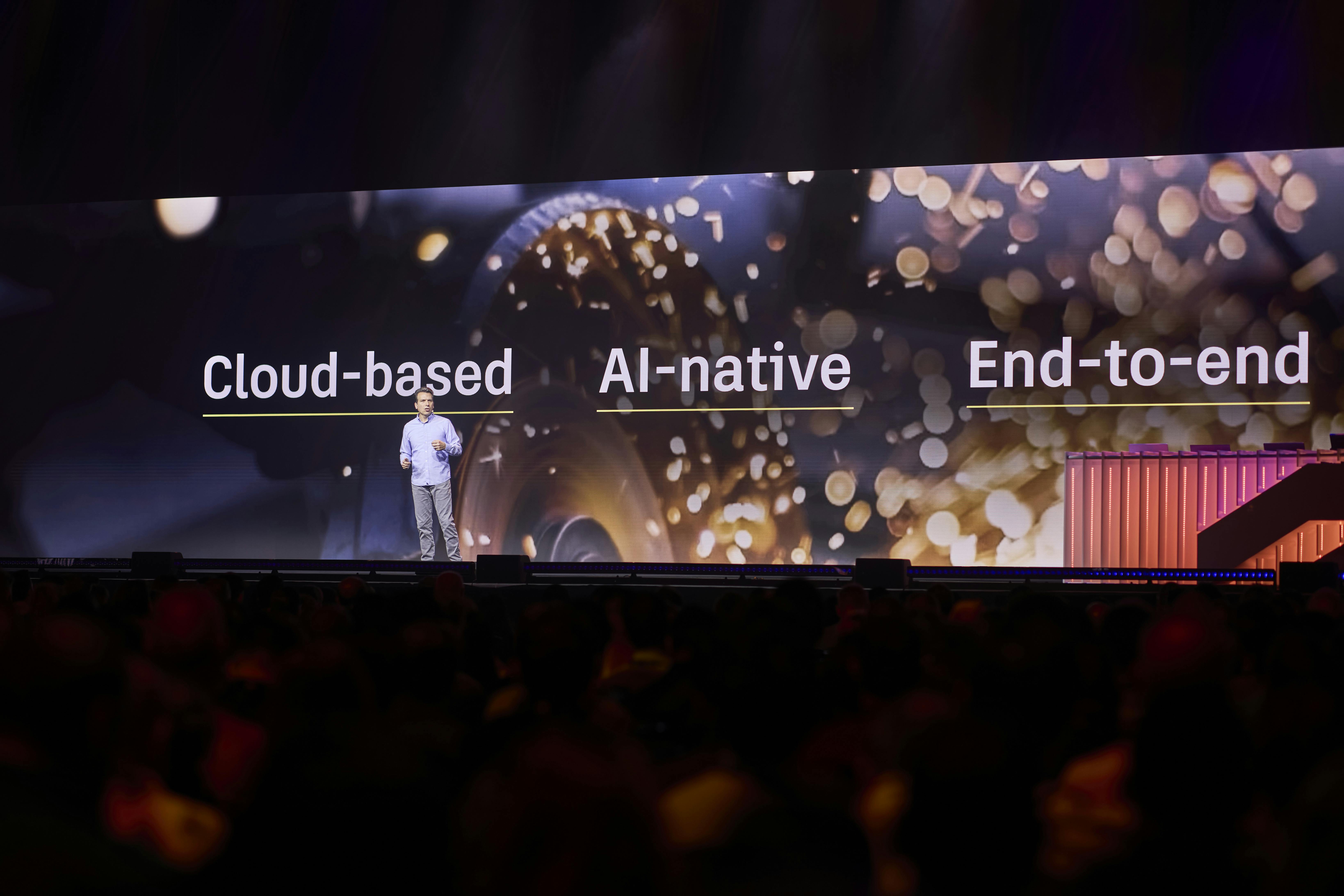 Autodesk AU 2025 keynote speaker Andrew Anagnost on AI