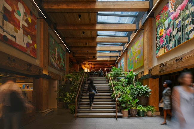 Populus Seattle interior adaptive reuse project