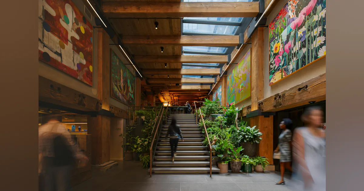 Populus Seattle transforms historic warehouse into boutique hotel, adaptive reuse landmark Populus Seattle transforms historic warehouse into boutique hotel, adaptive reuse landmark