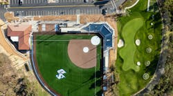Pictured: Reggie Smith Softball Facility & Field at the University of San Diego. Photo: © Pink Media Productions, courtesy Level 10 Construction Pictured: Reggie Smith Softball Facility & Field at the University of San Diego. Photo: © Pink Media Productions, courtesy Level 10 Construction