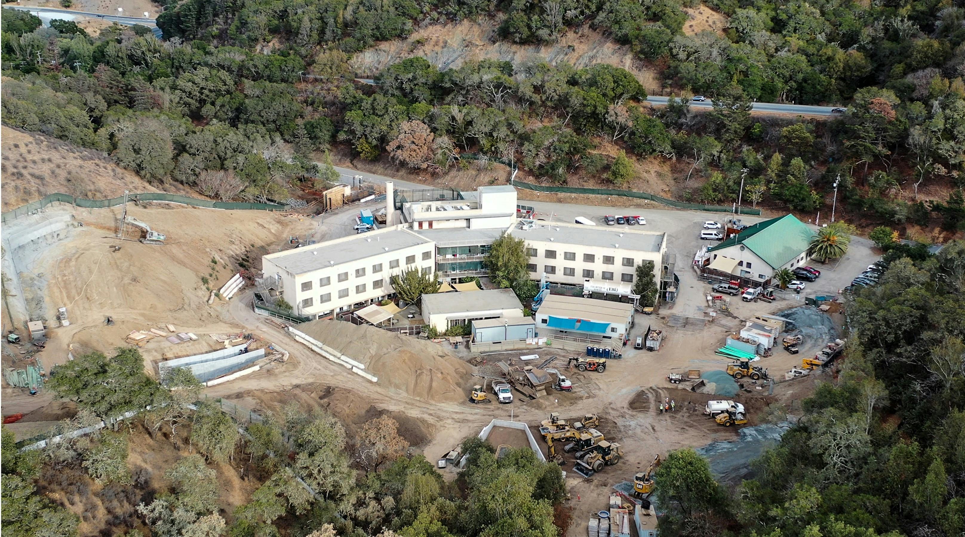 Construction of Cordilleras Mental Health Center Replacement project, Redwood City, Calif.