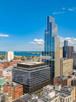 Hudson’s Detroit mixed-use development. Photo courtesy Bedrock Hudson’s Detroit mixed-use development. Photo courtesy Bedrock