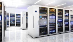 Data center interior Data center interior