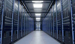 Data center interior Data center interior