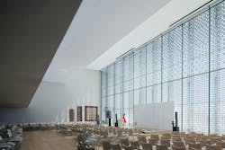 The Social Hall of the Ismaili Center can be used for a wide range of gatherings, including social events, lectures, seminars and banquets. Photo Iwan Baan The Social Hall of the Ismaili Center can be used for a wide range of gatherings, including social events, lectures, seminars and banquets. Photo Iwan Baan