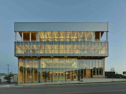 Photo © Tim Hursley, courtesy Mercer Mass Timber Photo © Tim Hursley, courtesy Mercer Mass Timber