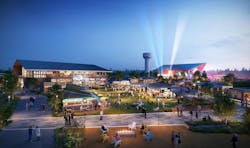 Valley Ranch Entertainment District in New Caney, Texas Valley Ranch Entertainment District in New Caney, Texas