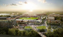 Wichita Ballpark District mixed-use development in Wichita, Kan. Wichita Ballpark District mixed-use development in Wichita, Kan.