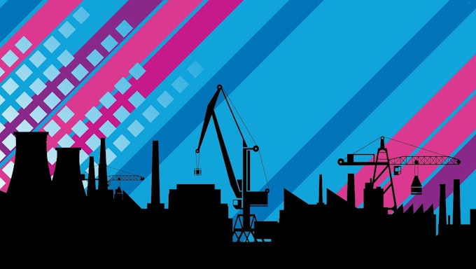 Abstract, Backgrounds, Building royalty-free vector graphic.