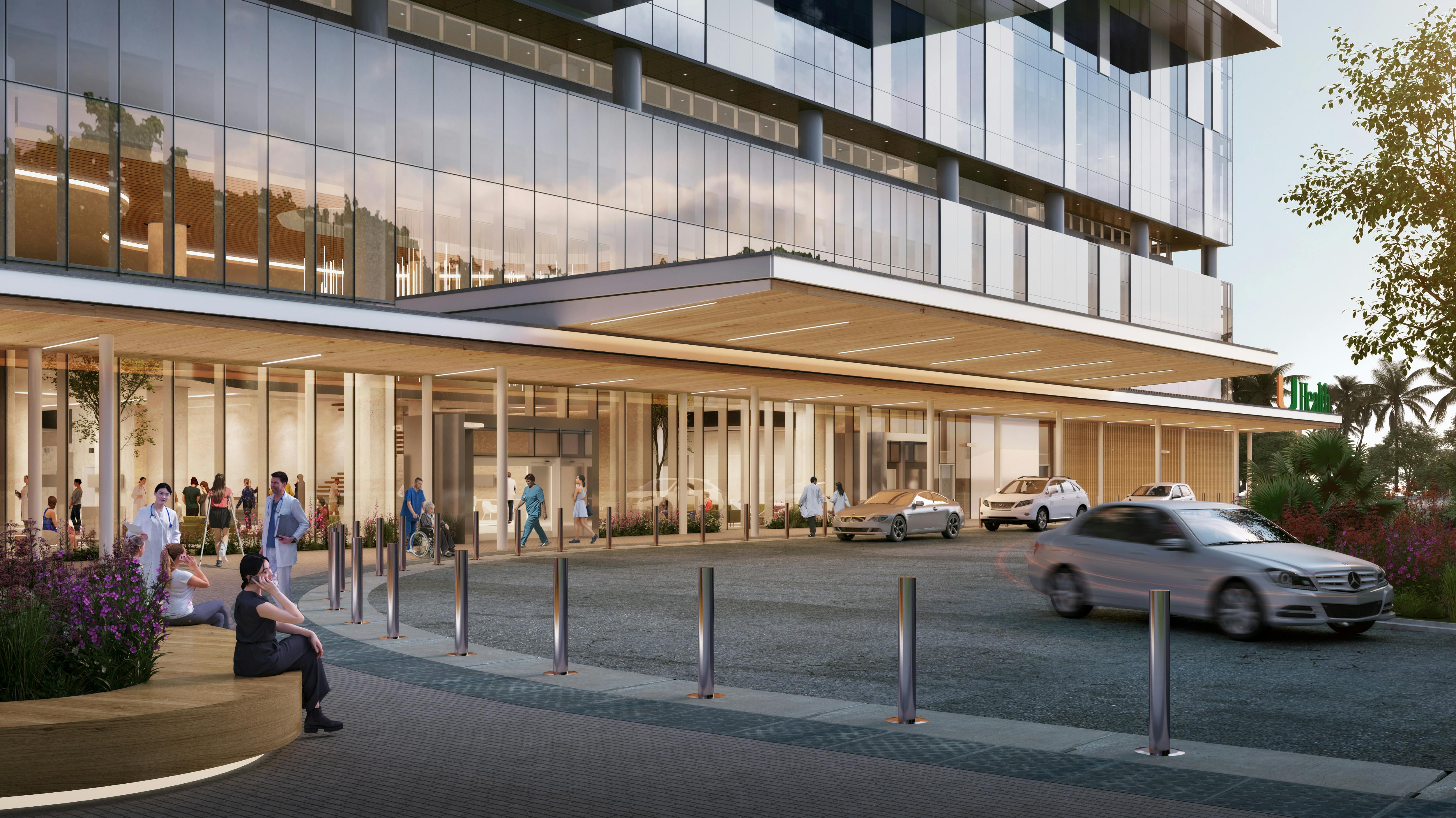 Rendering &copy; UHealth