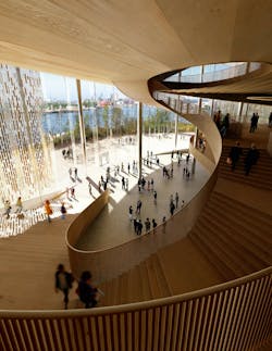 Rendering by Yanis Amasri, courtesy BIG Rendering by Yanis Amasri, courtesy BIG