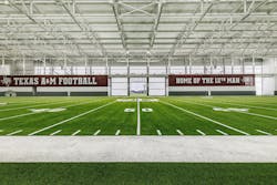 The Coolidge Football Performance Center, Texas A&M University | College Station, Texas | Athletic facility The Coolidge Football Performance Center, Texas A&M University | College Station, Texas | Athletic facility