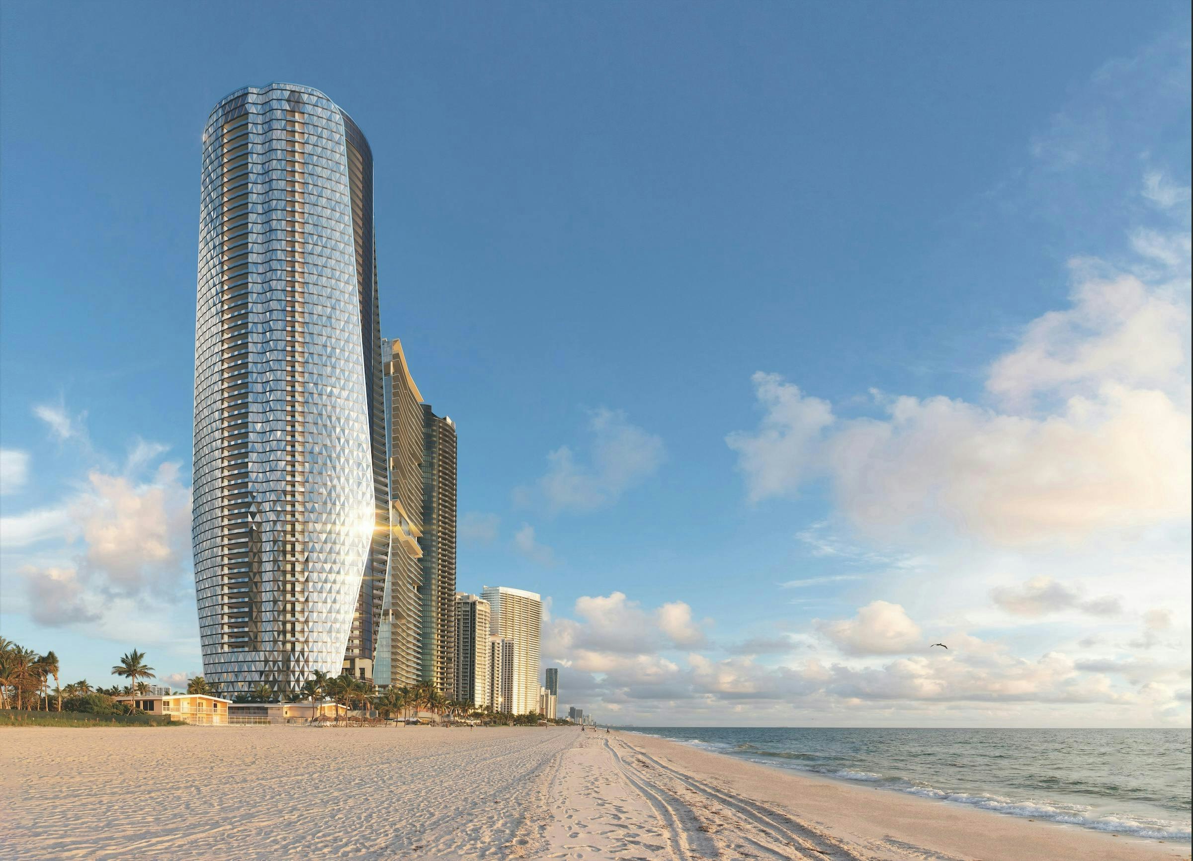 Bentley Residences Miami. Courtesy Dezer Development