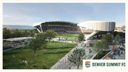 Rendering courtesy Denver Summit FC Rendering courtesy Denver Summit FC