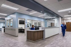 Carilion Roanoke Memorial Hospital, Roanoke, Va. Photo courtesy ESa Carilion Roanoke Memorial Hospital, Roanoke, Va. Photo courtesy ESa