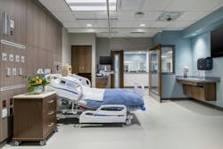 Carilion Roanoke Memorial Hospital, Roanoke, Va. Photo courtesy ESa Carilion Roanoke Memorial Hospital, Roanoke, Va. Photo courtesy ESa