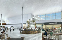 The new Hollywood Burbank Airport terminal, designed by Corgan in association with CannonDesign The new Hollywood Burbank Airport terminal, designed by Corgan in association with CannonDesign