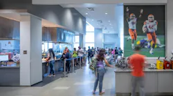 Sam Houston State University South Dining Hall. Photo © Shau Lin Hon